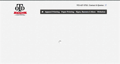 Desktop Screenshot of otdprint.com